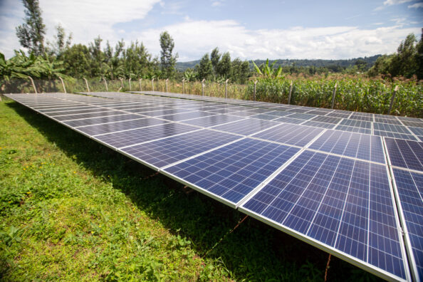 Powerhive mini grid facility in Nyamira.